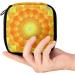 GIAPB Period Bag | Sanitary Napkin Storage & Makeup Pouch | Abstract Circular Flower Art | Color62 - Buy Online on GoSupps.com