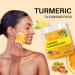 Turmeric Kojic Acid Cleansing Pads | Exfoliating & Brightening Face Scrub | Natural Skin Lightening & Radiant Skin Care | Daily 50pcs Facial Pads - Buy Online on GoSupps.com