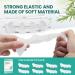 Tea Tree Oil Infused Toe Spacer Bunion Corrector - 8 Pcs Gel Separator for Hammertoes, Yoga Practice - Men & Women - Buy Online on GoSupps.com
