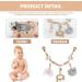 Buy Yangon Wooden Baby Stroller Chain | Safe Stroller Chain for Babies & Toddlers 0+ Months - Buy Online on GoSupps.com