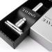 QSHAVE Adjustable Double Edge Safety Razor with Titanium Coated Blades - Buy Online on GoSupps.com