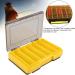 Shanrya Yellow Fishing Lure Container - Durable Polypropylene Preservation Box for Outdoor Fishing Hooks - Buy Online on GoSupps.com