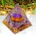 Crystal Energy Tower - Nature Reiki Chakra Orgone Pyramid for Courage and Stress Relief - Buy Online on GoSupps.com