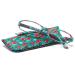 Women Reading Glasses Anti Blue Light Blocking Rectangle Spring Hinge Eyeglasses Floral Readers with Pouch Mintgreen 2.75 x