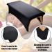 Stretchy Lash Bed Cover - Protective Spa Treatment Sheet Set for Lash/Massage Bed (Black) - Buy Online on GoSupps.com