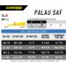 Cressi Palau SAF Adjustable Fins - Made in Italy M/L - Black/Yellow - Buy Online on GoSupps.com