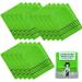 Peeling-bathed waves green 15 pieces Korean-Asian peeling glove shower glove removed dry dead skin cells reusable K-beauty body care items green_15p