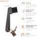 Animalon 2-in-1 Plastic Hoof Scraper with Stainless Steel Brush | Outdoor Horse Hoof Care Tool in Brown | Essential Hoof Clearer and Picker for Horses - Buy Online on GoSupps.com