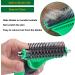 Elfirly Pet Dematting Comb Tools with Double Side Blade Undercoat Rake for Cats and Dogs (2 Pack - Dog Dematting Rake & Grooming Comb) Suitable for Removing Stubborn Mats and Tangled Hair - Buy Online on GoSupps.com