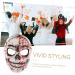minkissy Halloween Mask The Mask Halloween Eye Mask Scary Mask Halloween Scary Mask for Men Zombie Mask Party Mask Men Masquerade Masks Men Masquerade Mask for Men Blindfold Pu Prom Man - Buy Online on GoSupps.com
