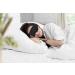 Aroy Luxury Silk Sleep Mask | 100% Mulberry Silk Eye Mask | Anti-Aging Black Sleep Mask for Travel & Relaxation - Buy Online on GoSupps.com