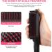 Shop Enhanced Negative Ion Hair Straightener Brush - Anti-Scald Heated Styling Tool for Thick Hair | Portable Electric Ceramic Comb for Women | International Shipping Available - Buy Online on GoSupps.com