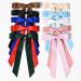 10PCS Silky Satin Hair Bows Hair Clip Ribbon Accessories for Women, Girls, Toddlers - Silk Hair Bow Set - Buy Online on GoSupps.com