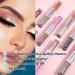 EVPCT 16 Colors Glitter Liquid Eyeshadow & Eyeliner Set - Water-resistant Shimmer Makeup Kit for Colorful Sparkle Eyes - Buy Online on GoSupps.com