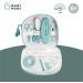 Babymoov Baby Grooming Kit - Essential Baby Healthcare Set for Newborns (Grey/Blue Aqua) - Buy Online on GoSupps.com
