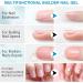 5 in 1 Builder Gel - Base Strengthening UV/LED Nail Polish Coat for Hard Strong Nails - 15ML Clear Gel - Buy Online on GoSupps.com