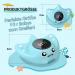 Babyelf Baby Bath Thermometer | Safe Digital Water Thermometer for Kids & Toddlers - Child-Safe Floating Bath Toy - Buy Online on GoSupps.com