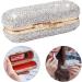 Crystal Lipstick Case Holder with Mirror | Glitter Diamonds Rhinestone Clip | Luxury Lip Gloss Organizer - Buy Online on GoSupps.com