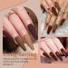 Honey Joy Dark Brown Dip Powder Kit - 6 Color Set for Chocolate Glaze Nails | No Lamp Cure, Gel-Like Finish - Buy Online on GoSupps.com