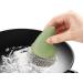 Pot Cleaning Brush - Shark Handle Cleaning Scrubber - Compact Design Dishwashing Brush for Cookware Kitchen Stove Oven Interior and Sink Corner Green - Buy Online on GoSupps.com