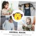 Pretyzoom Half-Face Anime Mask - Adult Halloween Costume Gibbon Venetian Party Cosplay & Animal Masks | International Shipping Available - Buy Online on GoSupps.com