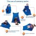 Zyuboeso Stretchy Body Sox for Kids | Sensory Wrap Socks for Autism & ADHD | Orange | Size L/Large - Buy Online on GoSupps.com