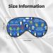Penguin Turtle Print Unisex Sleep Eye Mask | Soft Comfort Eye Shade for Travel Yoga & Shift Work - Buy Online on GoSupps.com