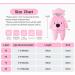 Hooded Flannel Baby Romper Snowsuit for Boys & Girls, 6-9 Months - Buy Online on GoSupps.com