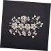 Beaupretty Bridal Hair Comb Comb headpiece bridal headpiece bride crystal comb Crystal Bride Comb - Buy Online on GoSupps.com