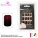 Shop False Nails Bling Art Red Black French Squoval - 24 Medium Acrylic Tips for Stunning DIY Nail Art - Buy Online on GoSupps.com