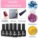 Magic Armor Gel Nail Polish 10ml - Popular Purple Color | Soak Off UV LED Nail Gel Polish for Salon-Quality Manicure at Home - (024-Purple) - Buy Online on GoSupps.com