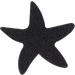 VOCOSTE Hair Pads Starfish Shape Hair Pad Bangs Patch for Women Black - Buy Online on GoSupps.com