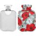 Naanle 2L Hot Water Bottle with Floral Cover - Menstrual Cramps Pain Relief & Heat Therapy - Buy Online on GoSupps.com