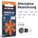 ANSMANN Hearing Aid Batteries 13 with Easy-Grip Protective Film (Orange Pack of 120) Type 13 P13 PR48 ZL2 Made in Germany Zinc Air 1.4 V Battery for Hearing Aids Hearing Aids 13-Orange 120 Item Single - Buy Online on GoSupps.com