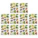 10 Sheets Essential Oil Bottle Stickers Vinyl Essential Oil Labels Oil Bottle Paper Stickers Adhesive Labels Adhesive Stickers Labels Pvc Water Proof Fruits and Vegetables