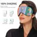 Light Blocking Sleep Mask - Goose Tulip Floral Eye Mask for Travel & Naps | Adjustable Soft Eye Cover for Men & Women - Buy Online on GoSupps.com