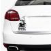 Baby on Board Sticker 12x7cm - UV Weatherproof Auto Sticker for Boys | Finest Folia Car Decal - Buy Online on GoSupps.com