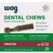 Amazon Brand - Wag Dental Dog Treats to Help Clean Teeth & Freshen Breath 36 Count (Pack of 1)