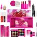 Ensemble De Maquillage Kit Tout-en-un De 21 Pi ces | Fard Paupi res Format Voyage Palette De Cosm tiques Quotidiens Avec De Teint Liquide Mascara Rouge L vres Longue Dur e Bo te De Beaut