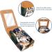 Travel Lipstick Organizer Case | Portable Makeup Bag with Mirror | Animal Portrait Wolf Design - Perfect for International Shipping - Buy Online on GoSupps.com