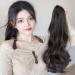 Rcygfsu Black Brown Wavy Wig Style Hip- High Ponytail Natural Forcing Fake Ponytail Female Braid - Buy Online on GoSupps.com