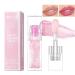 Magic Color Changing Moisturizing Lip Glow Oil Plumping Glimmer Glow Color Changing Lip Oil Hydrating Lip Gloss Lip Balm Longwear Nourishing Non-sticky Fresh Texture Lip Oil with Big Brush