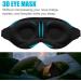 EI Sonador 3D Contoured Sleep Eye Mask for Men and Women - Black - Buy Online on GoSupps.com