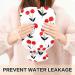 NAANLE Cartoon Cherry Berry Heat Bottle - 1L Transparent Hot Water Bottle for Bed Hand & Foot Warmer Pain Relief & Cold Therapy - Buy Online on GoSupps.com