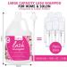 Professional Lash Extension Cleanser - Gentle Foaming Eyelid Wash for Salon and Home Care | Lash Shampoo with 20 Cleansing Brushes - Non-Irritating Formula | 3.98L - Buy Online on GoSupps.com