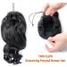 Hair Bun 12-18 Inch Brazilian Loose Wavy with Drawstring Hair Comb Curly Ponytail Extensions Brazilian Hair Black Ponytail Hair Extension Hair Piece (Color : Black Size : 12inch 100g) 12inch 100g Black - Buy Online on GoSupps.com