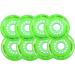 Labeda Wheels 80mm /76mm Hilo Set Union Green Inline Indoor Roller Hockey