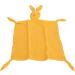 Bunny Security Blanket - Compact & Comfortable Lovey for Travel | Yellow Bunny Blanket - Perfect for Kids & Toddlers - Buy Online on GoSupps.com
