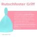 Hawwwy Premium Soft Menstrual Cup - 2 Pack Eco-Friendly Comfortable & Reusable - 12-Hour Endurance Active Design Smooth Grip - Small & Large (Pink) - Buy Online on GoSupps.com