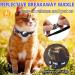 Smpili Airtag Cat Collar | Reflective Kitten Collar with Breakaway Feature | 0.4 Width | Black - Buy Online on GoSupps.com